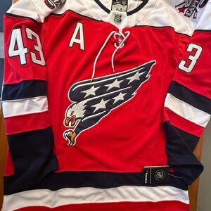 Tom Wilson Washington Capitals Jersey size 54 (XL)